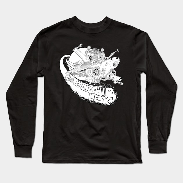 BW starship Lex Long Sleeve T-Shirt by EterniaDreams